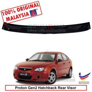Proton Gen2 Gen 2 Hatchback AG Rear Wing Spoiler Visor Windscreen Sun Shade (Small 10cm)